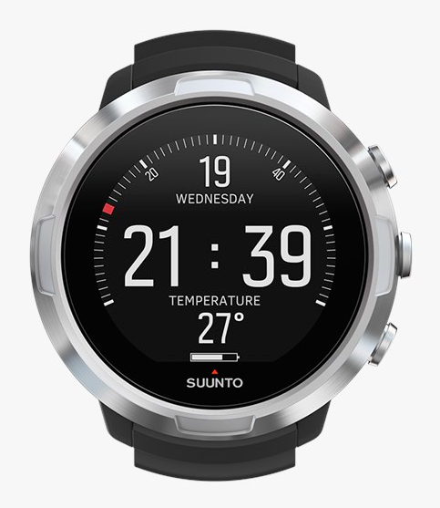 Suunto D5 Computer + Tank Pod Bundle (White or Black)